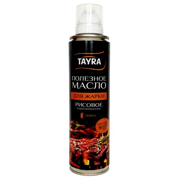 Масло рисовое для жарки, "Тайра" (спрей), 0,25 л